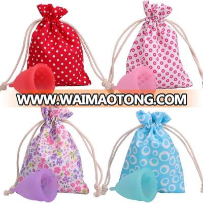 2017 FDA CE 100% Medical Silicone Lady Menstrual Cups, Reusable Menstrual Cup for Ladies