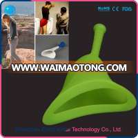 Hot sale Female Urination Device 100% medical silicone stand up pee urinal